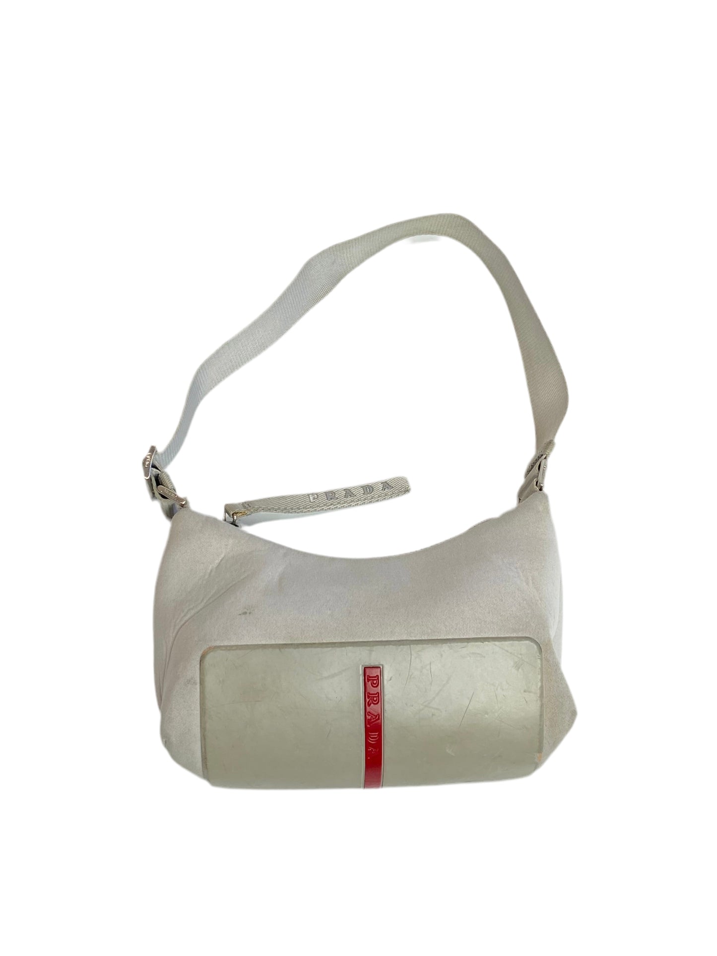 Prada SS1999 Sport Vintage Grey Mini Shoulder Bag