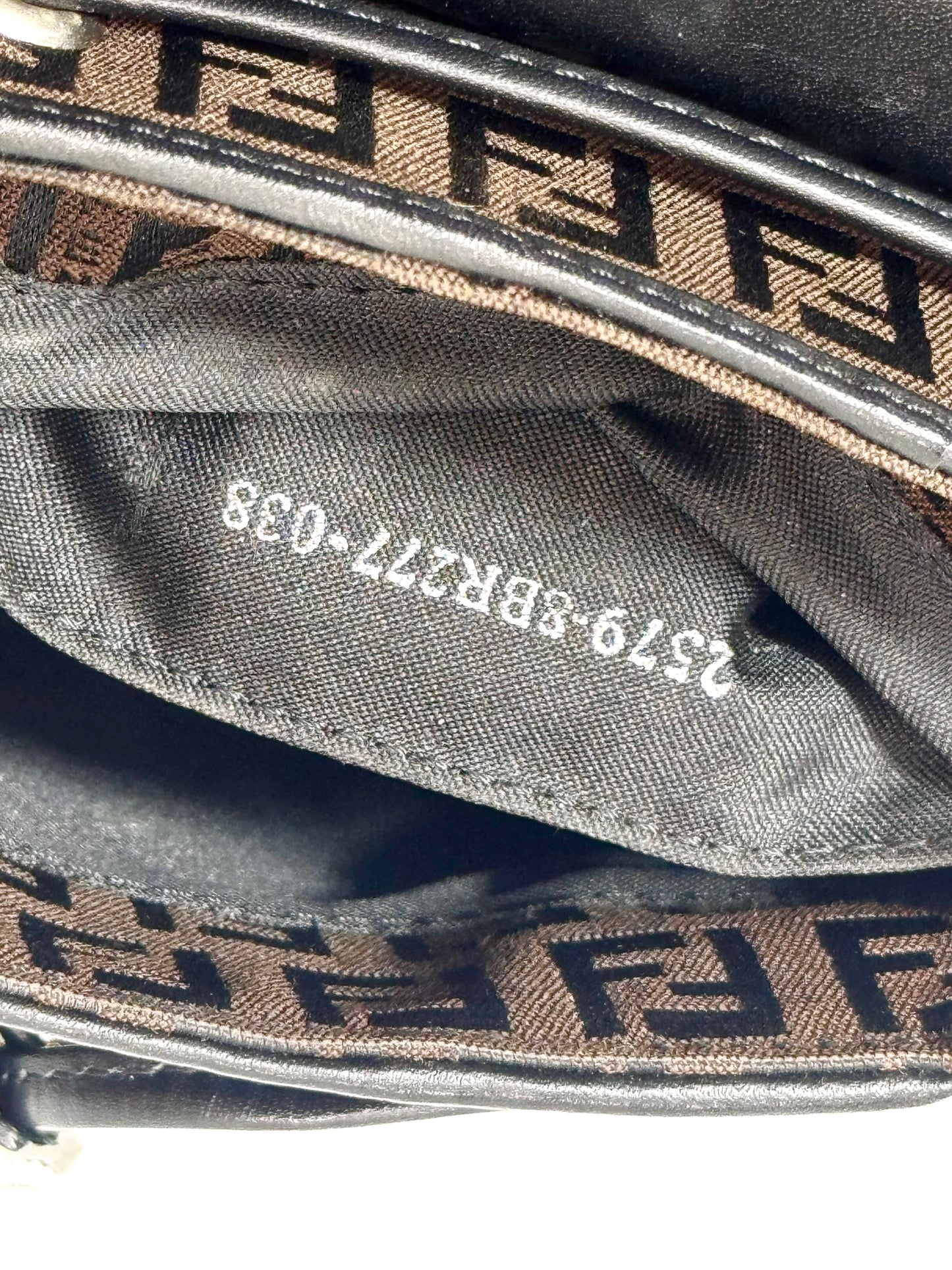 Fendi Vintage FF Zucchino Mini Shoulder Bag