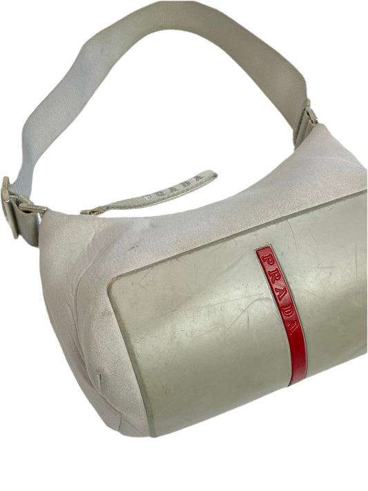 Prada SS1999 Sport Vintage Grey Mini Shoulder Bag