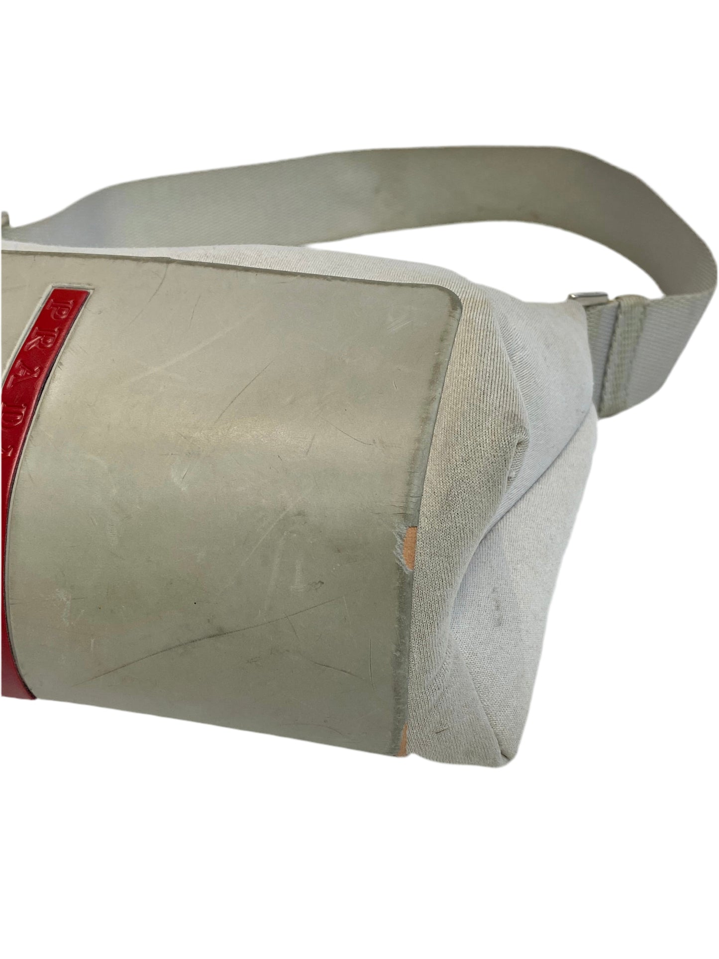 Prada SS1999 Sport Vintage Grey Mini Shoulder Bag