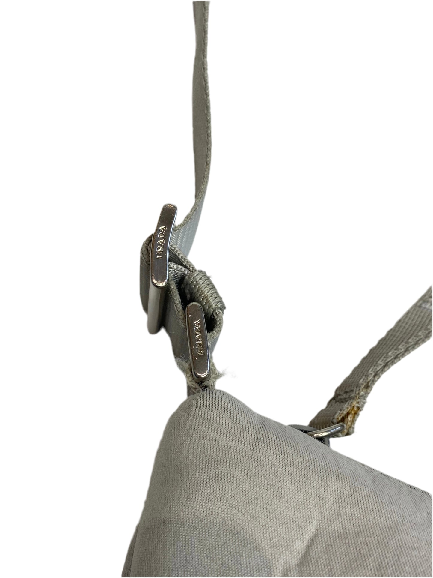 Prada SS1999 Sport Vintage Grey Mini Shoulder Bag