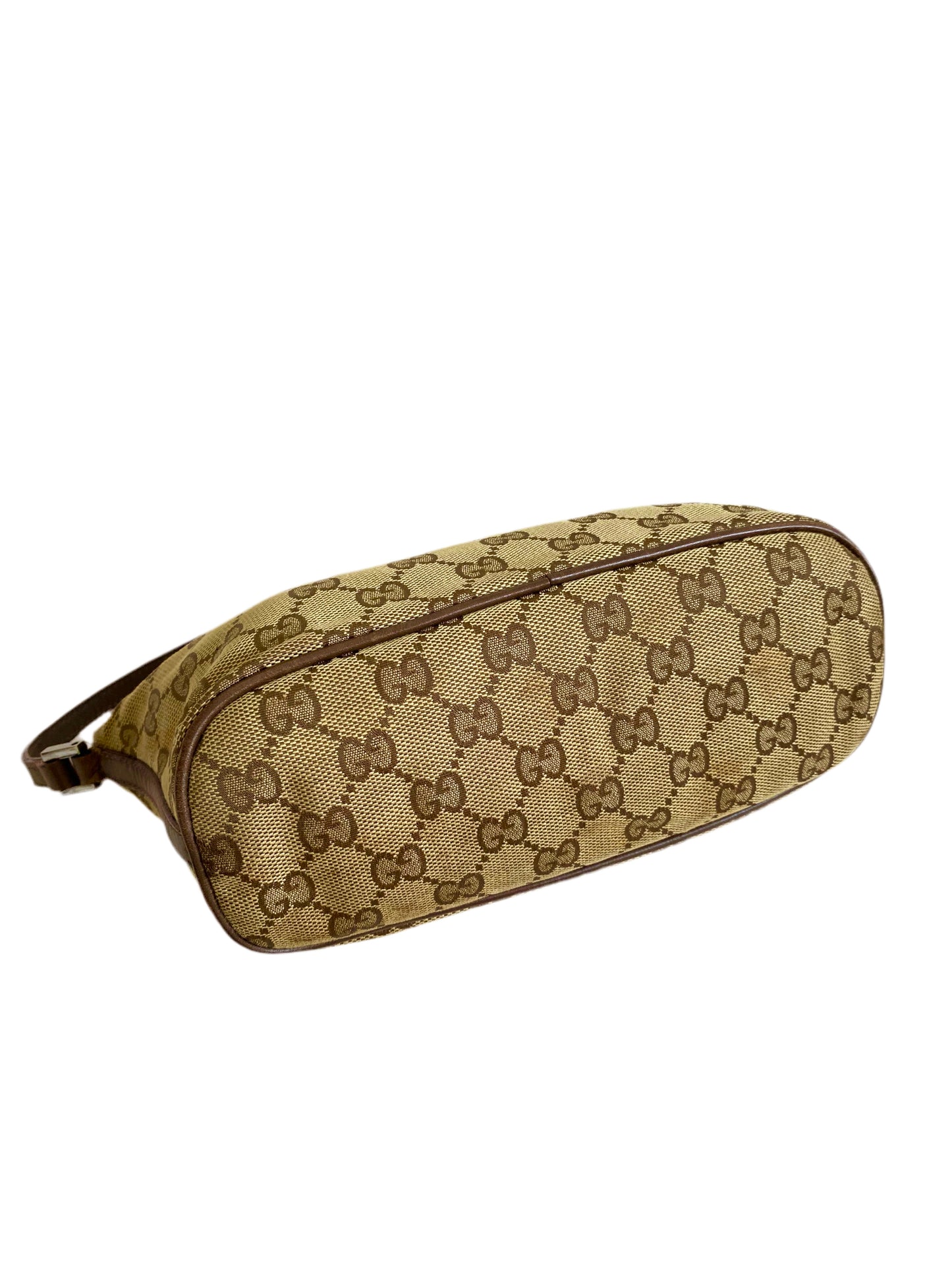 Gucci Classic Light Brown Monogram Pochette Bag