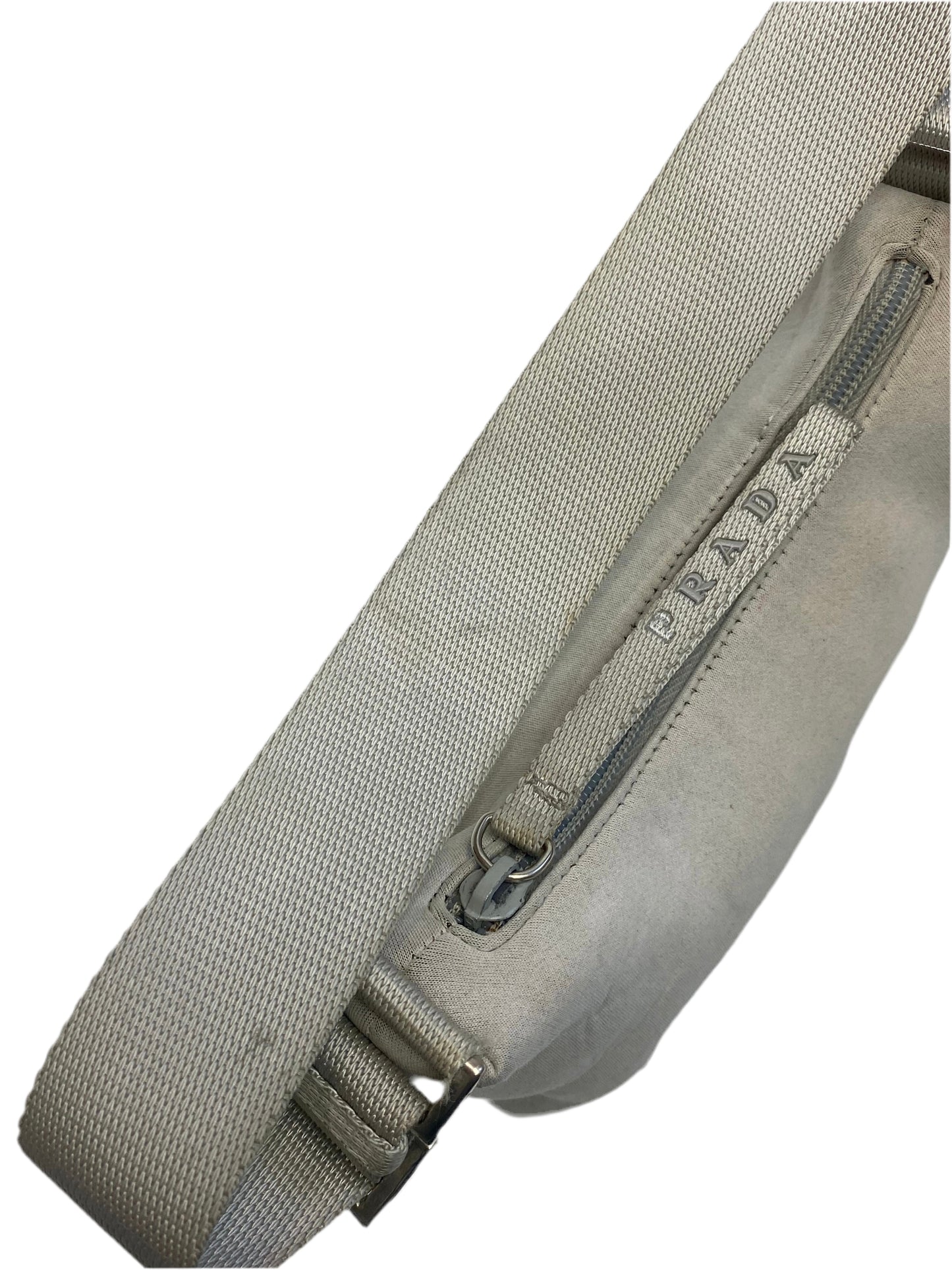 Prada SS1999 Sport Vintage Grey Mini Shoulder Bag