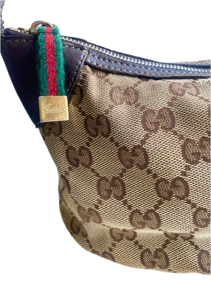 Gucci Mini Sherry Line GG Canvas Shoulder Bag