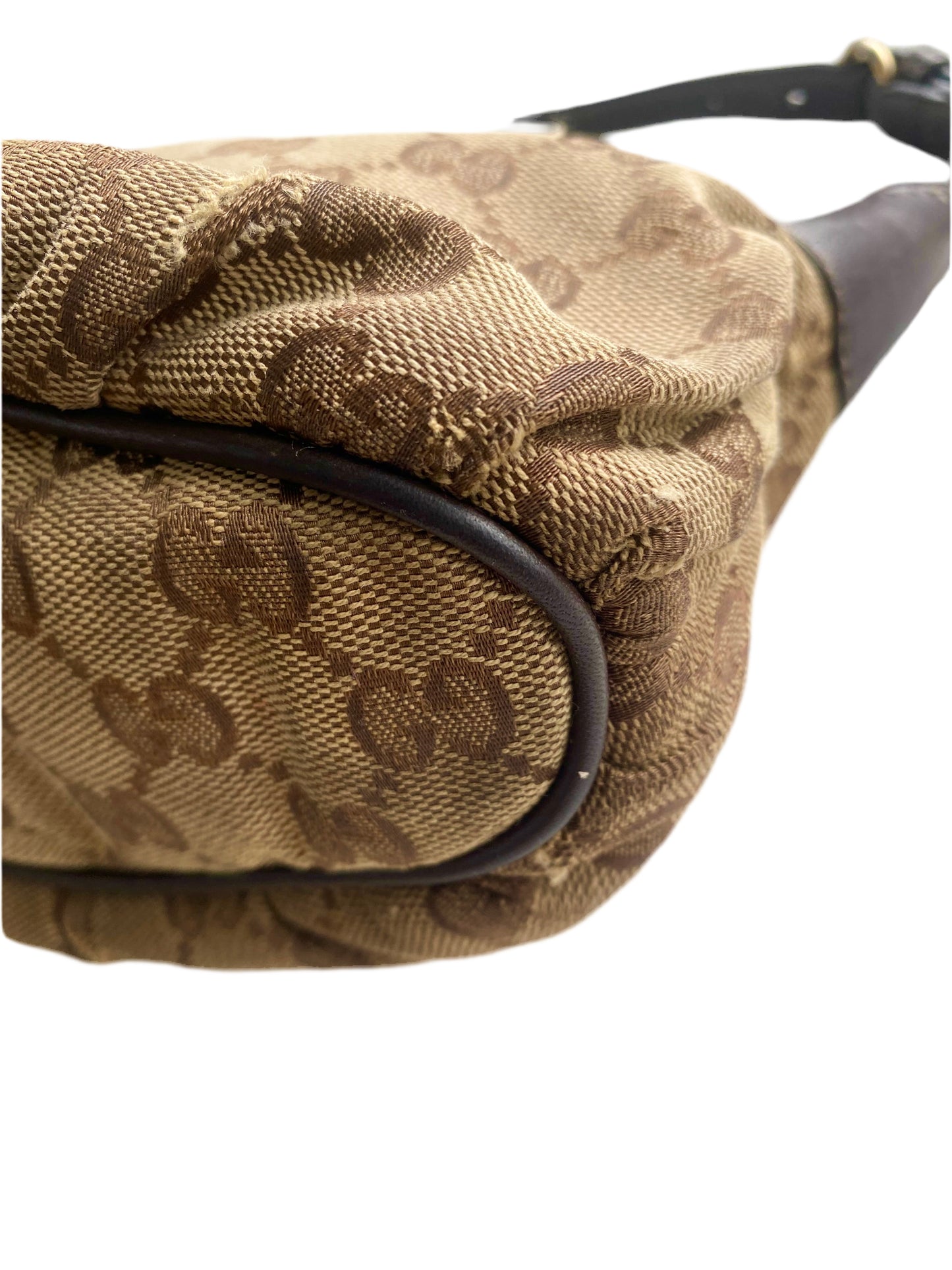 Gucci Mini Sherry Line GG Canvas Shoulder Bag