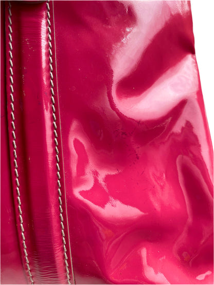 Dolce & Gabbana Vintage Hot Pink Patent Leather Tote Bag