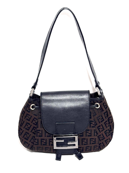 Fendi Vintage FF Zucchino Mini Shoulder Bag
