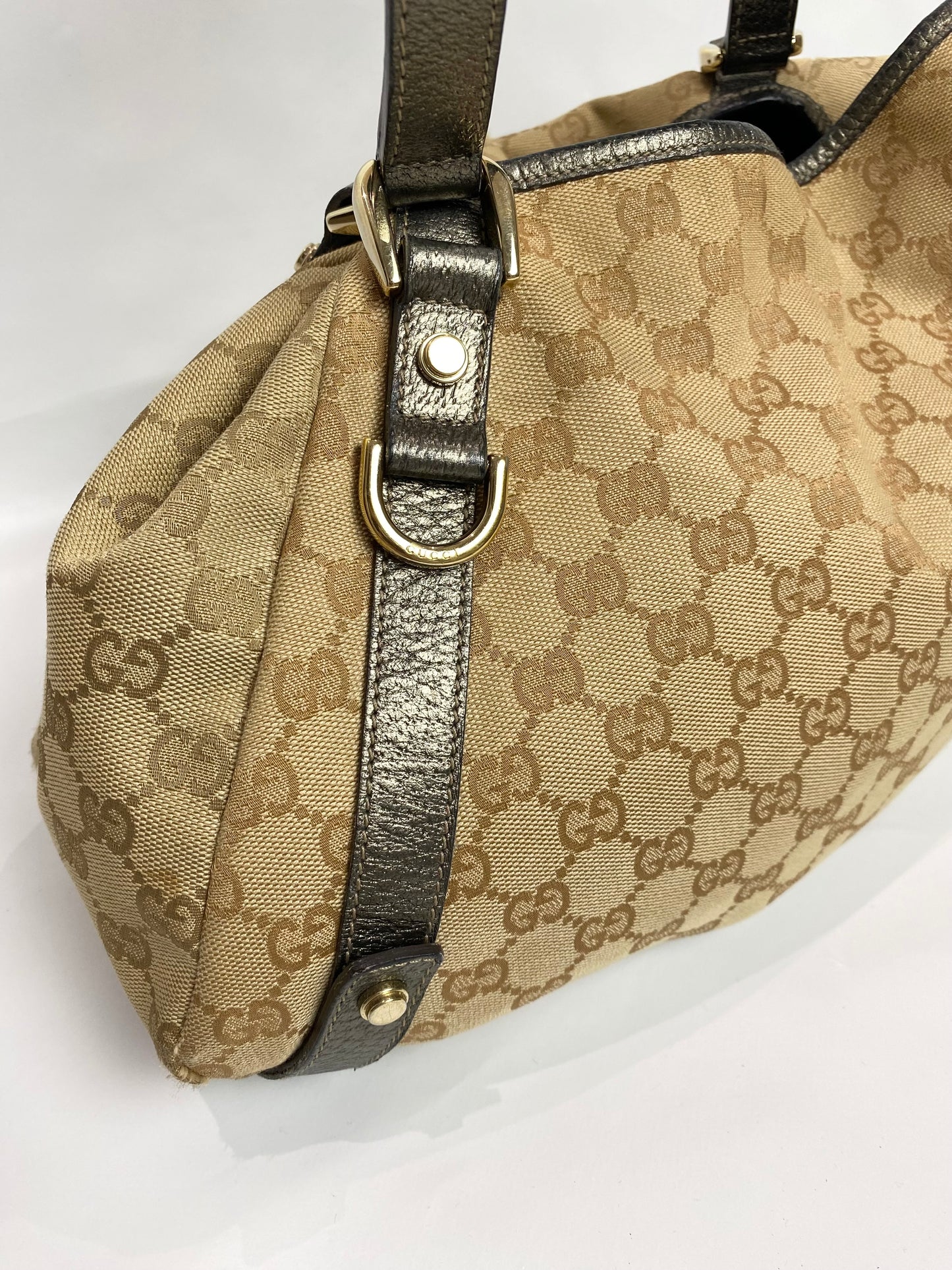 Sac seau marron clair Gucci