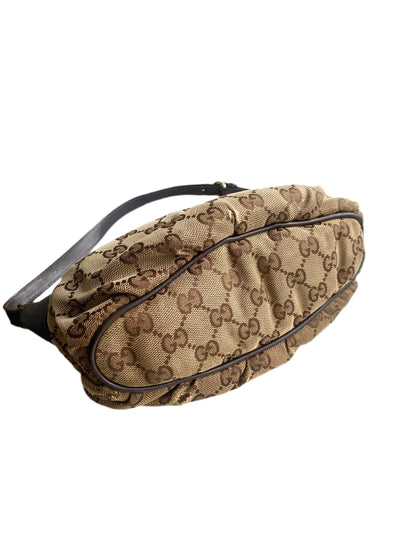 Gucci Mini Sherry Line GG Canvas Shoulder Bag