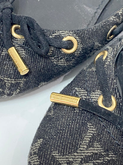 Louis Vuitton Monogram Denim Ballerina Flats