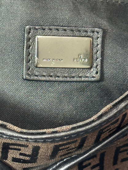 Fendi Vintage FF Zucchino Mini Shoulder Bag
