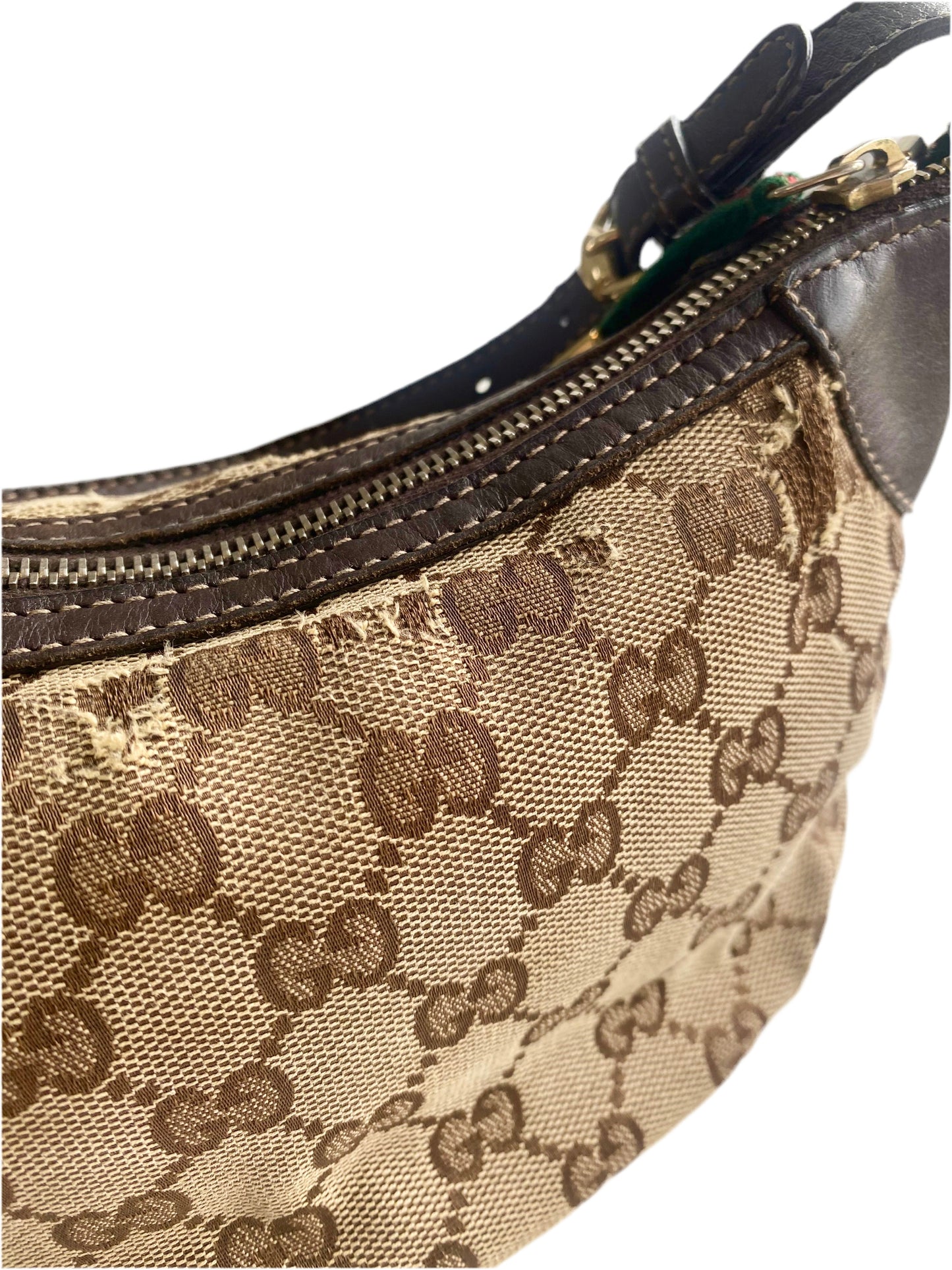 Gucci Mini Sherry Line GG Canvas Shoulder Bag