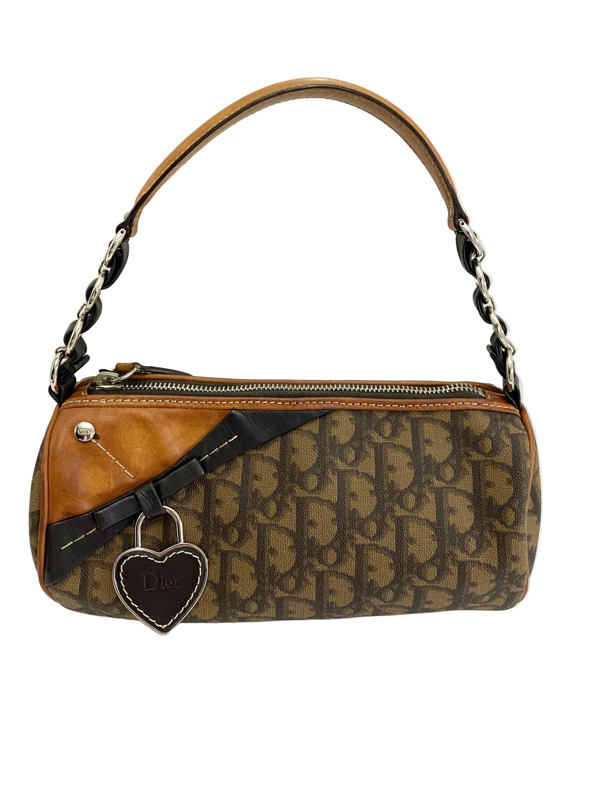 Christian Dior Romantique Trotter Barrel Bag