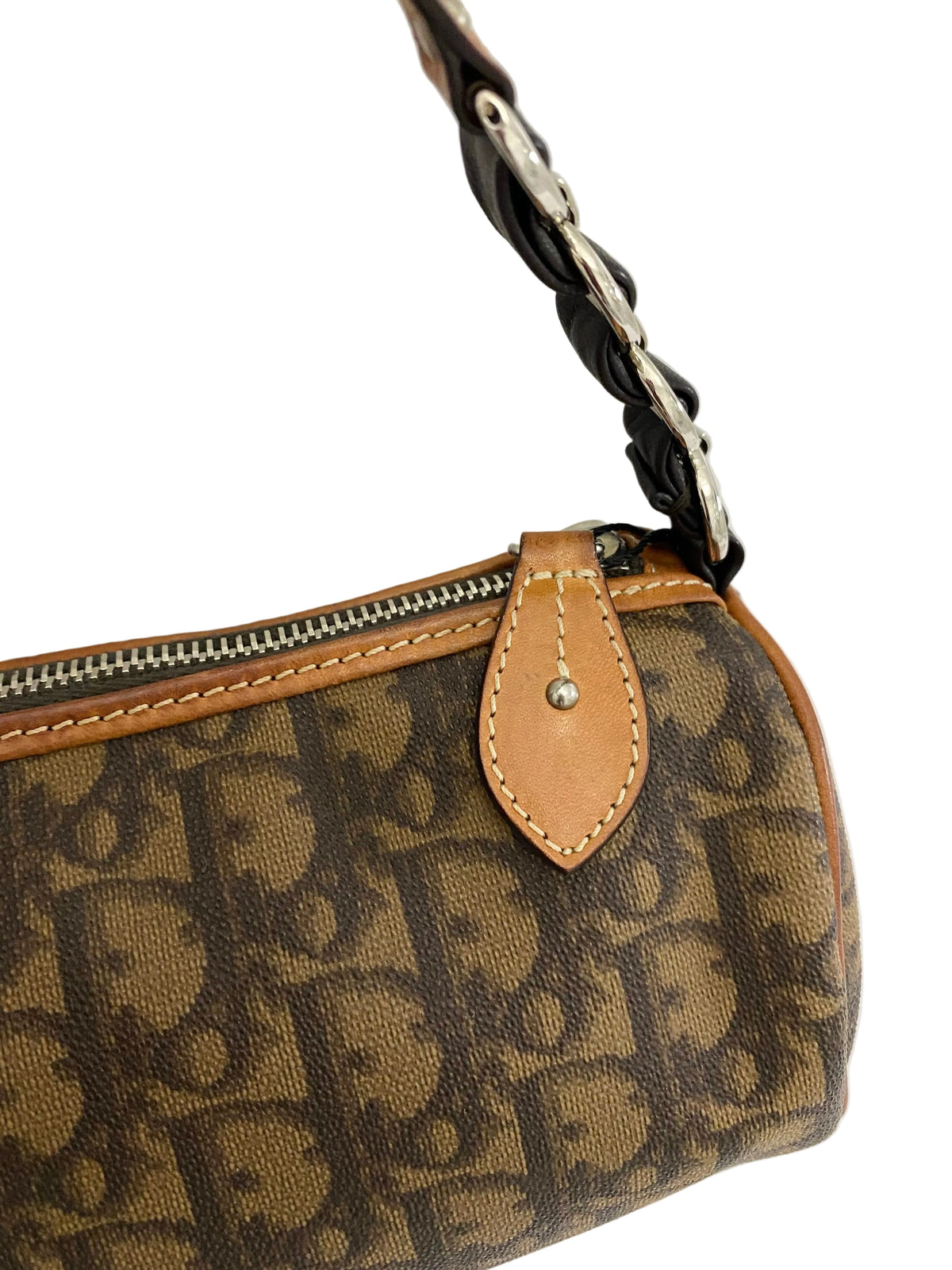 Christian Dior Romantique Trotter Barrel Bag
