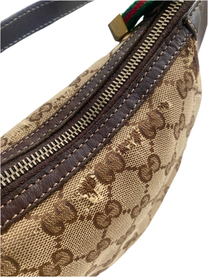 Gucci Mini Sherry Line GG Canvas Shoulder Bag