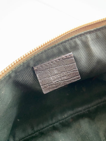 Gucci Classic Brown Monogram Pochette Bag