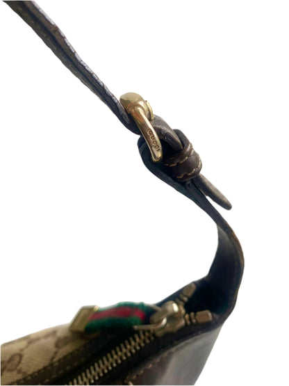 Gucci Mini Sherry Line GG Canvas Shoulder Bag