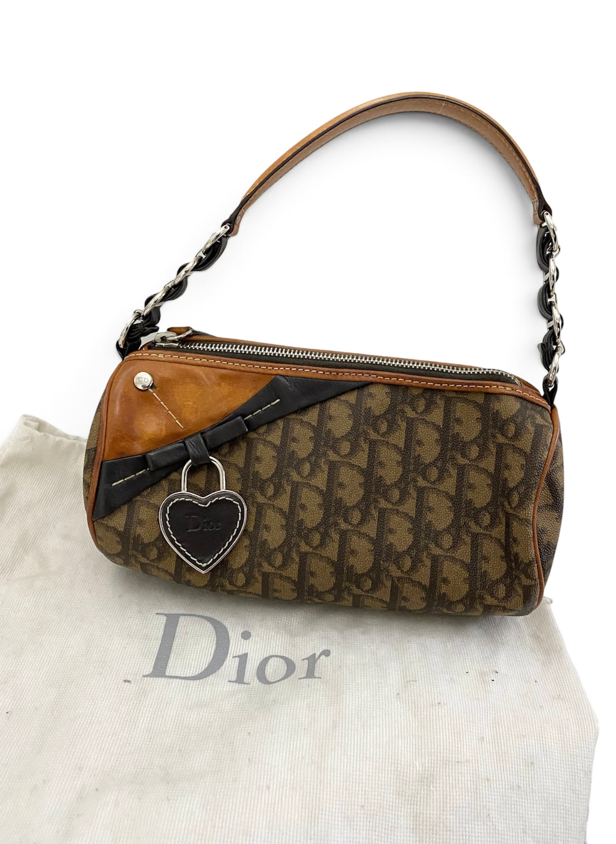 Christian Dior Romantique Trotter Barrel Bag