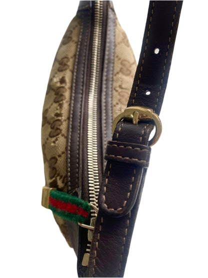 Gucci Mini Sherry Line GG Canvas Shoulder Bag