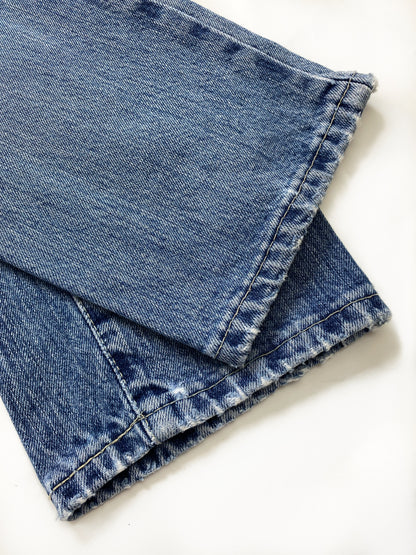 Versace Blue Denim High Rise Jeans