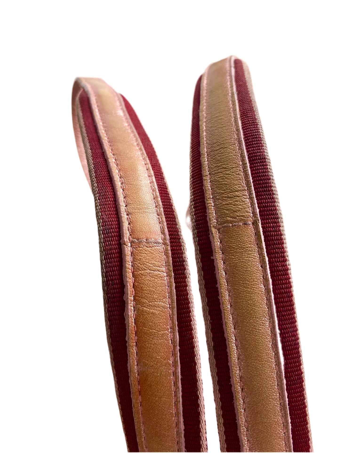 Miu Miu SS2000 Archive Metallic Pink Mesh Shoulder Bag