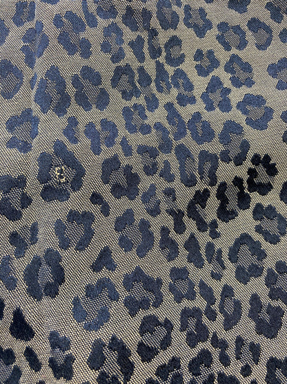 Fendi Brown Leopard Print Zucca FF Trousers
