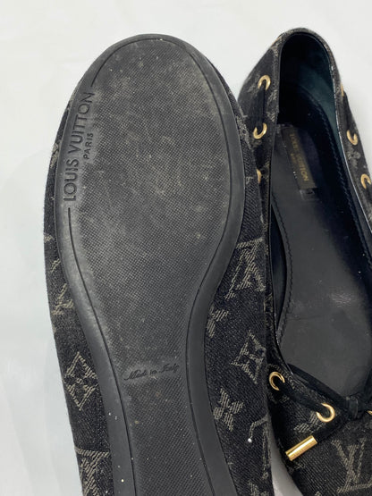 Louis Vuitton Monogram Denim Ballerina Flats
