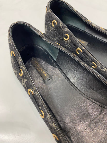 Louis Vuitton Monogram Denim Ballerina Flats
