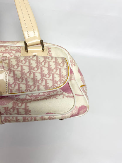 Dior Boston-Tasche mit Kirschblütenmotiv