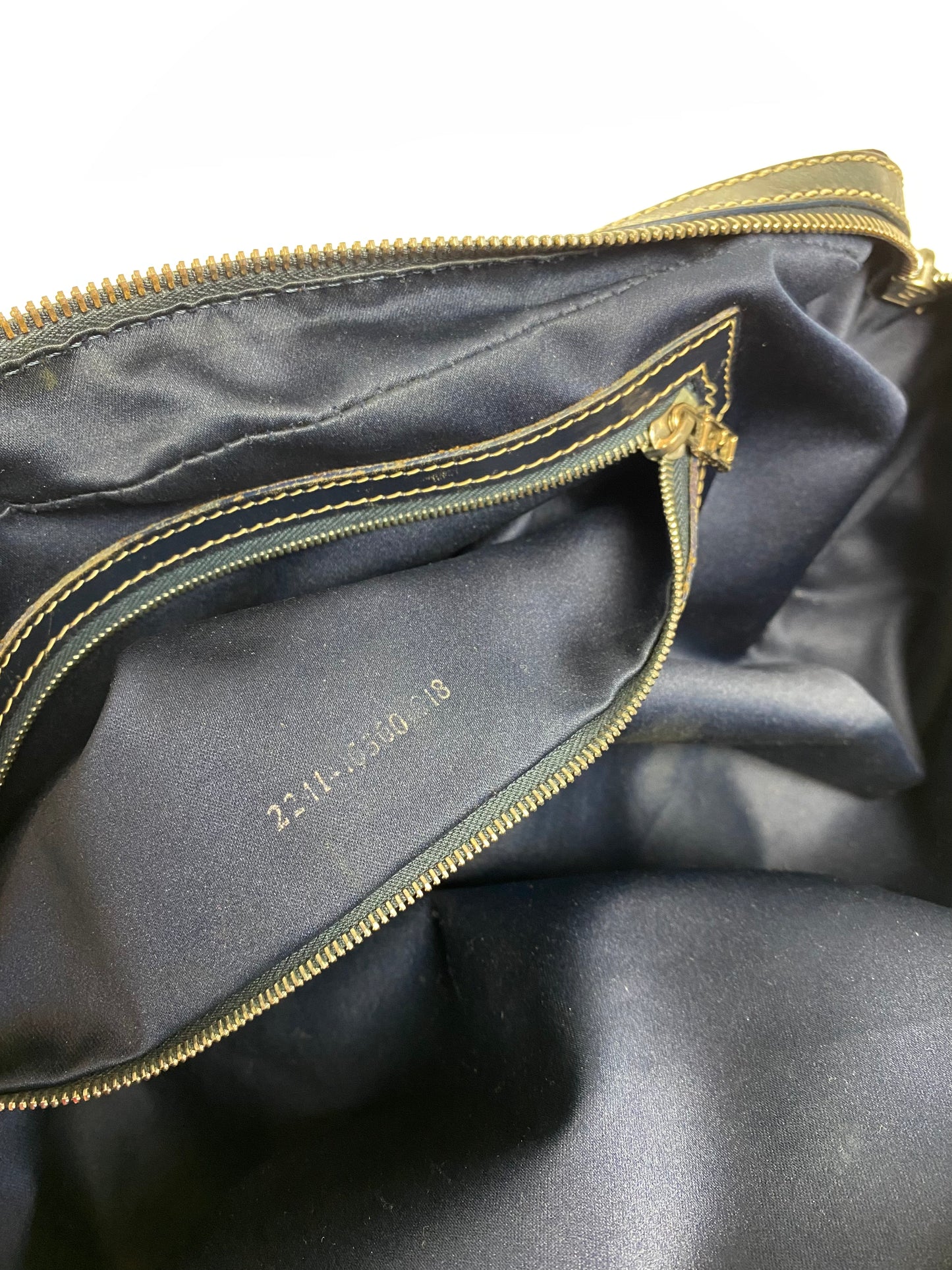 Fendi Zucchino Canvas Baguette Bag