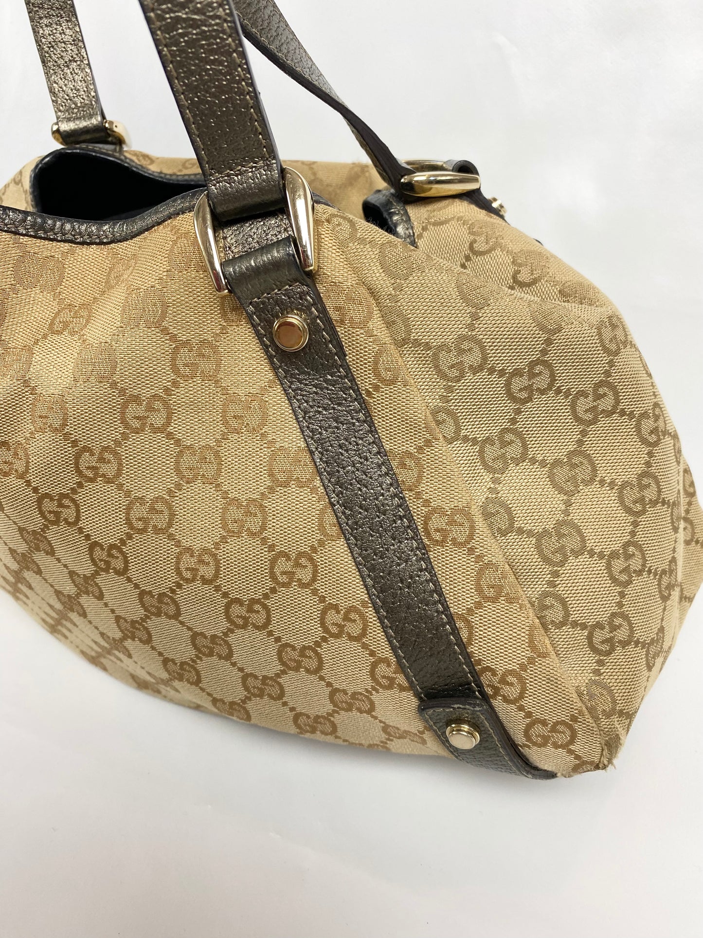 Sac seau marron clair Gucci